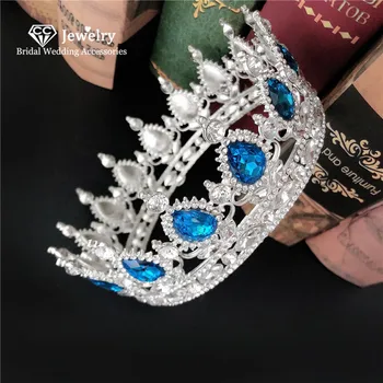 

CC Bridal Crown Hairband Princess Tiara Wedding Hair Accessories for Women Party Crowns Jewelry Charms Shine Cubic Zirconia YQ20
