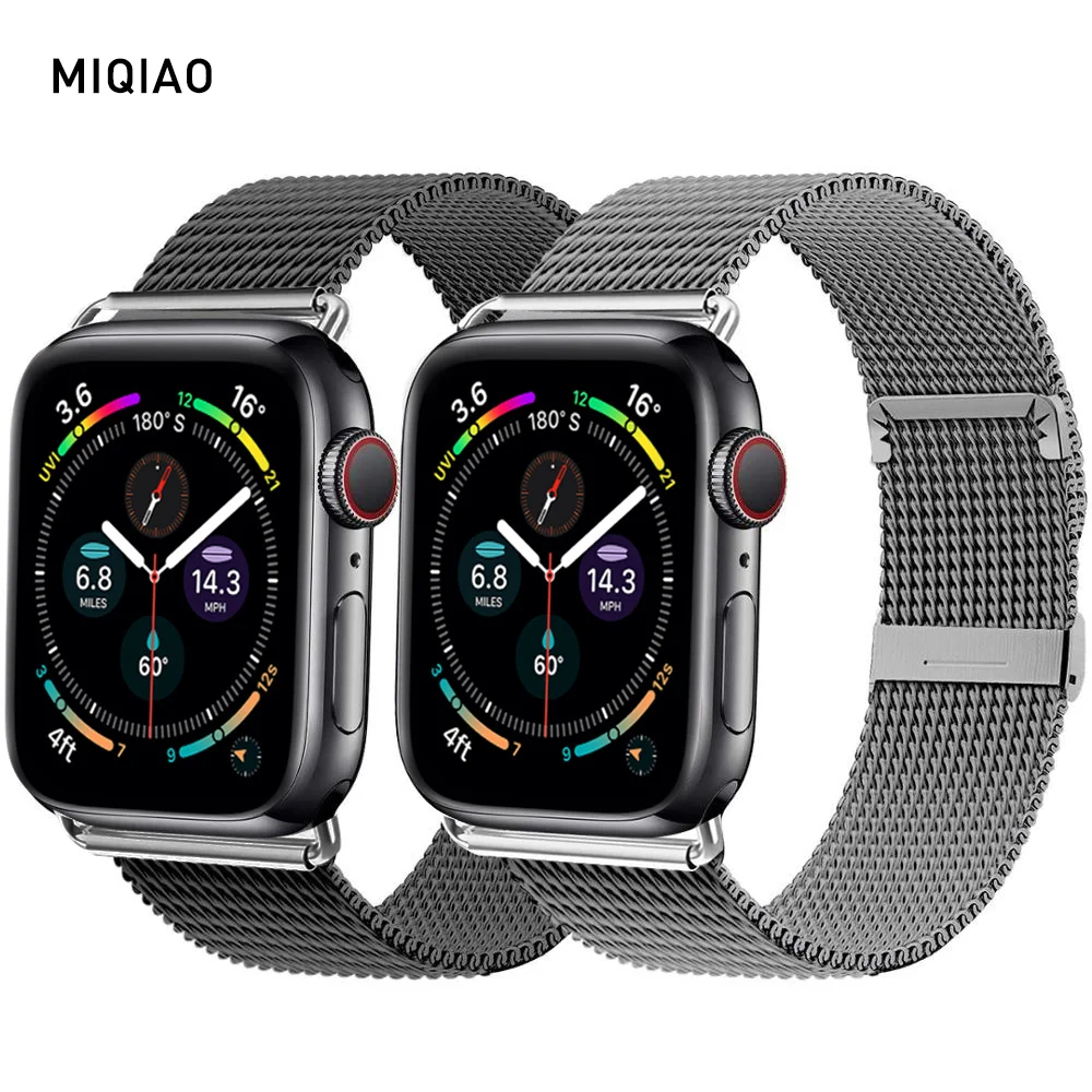 

Bracelet Stainless Steel MAGNETIC Milanese band For Apple Watch 6 SE 5 4 3 2 1 42mm 38mm Bracelet strap for iwatch 4 5 40mm 44mm