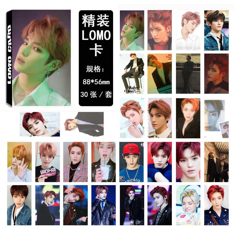 Фотокарточка Taeyong высокого качества K pop NCT127 HD Lomo Card Album BOSS TOUCH NCT Dream Новое