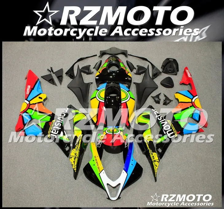 Мотоциклетный обтекатель abs комплект для HONDA CBR600RR F5 2007-2008 год корпусные детали moldStore № 0697 - Цвет: All sorts of color