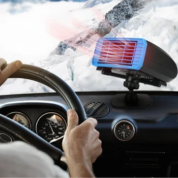 

12V 24V Car Heater Car Heating Fan 360 Degree Rotation With Cold Air Function 150W-260W Suitable For Cars And Trucks