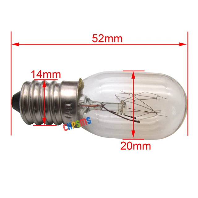 1pcs Ba15d/e14 15w 220v Sewing Machine Bulb Incandescent Lamp Corn Led  Fridge Light Bulb Led Bulb Sewing Machine Accessories - Led Bulbs & Tubes -  AliExpress