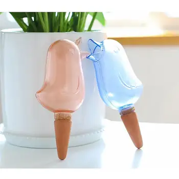 

Water Dispen Cute Automatic Watering Kettle Bird Shape Automatic Drip Sprayer Pot Plant Water Self Pouring Devices Garden Bottle