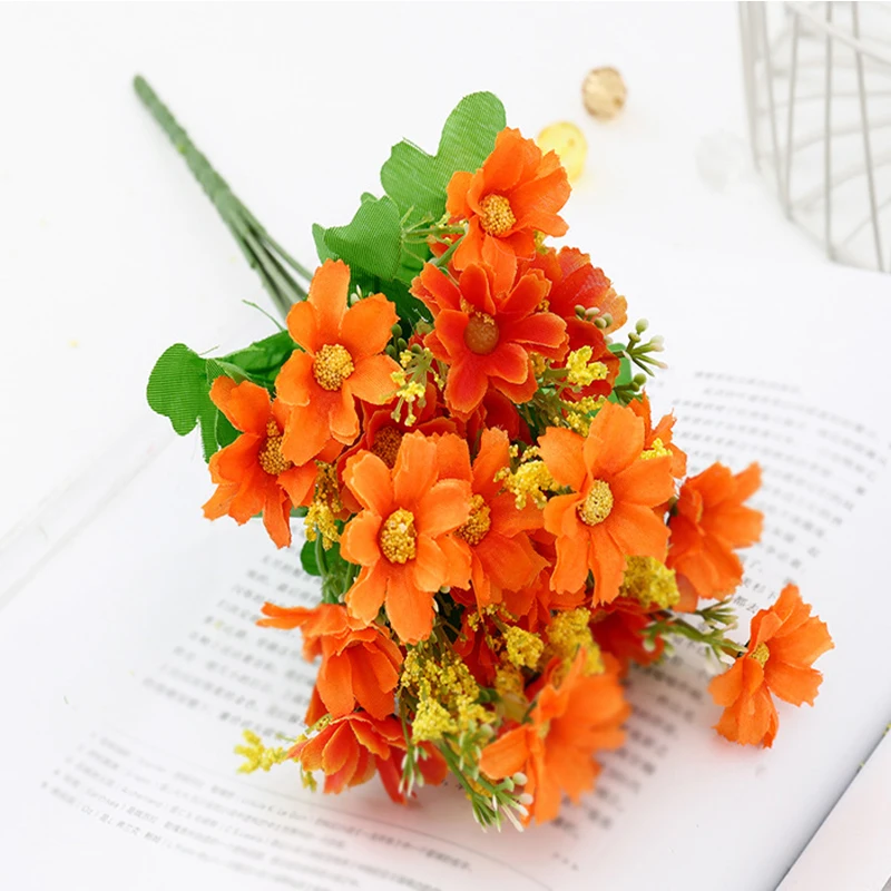 

Simulation Silk Daisy Artificial Flower Plants Home Garden Wedding Party Decor