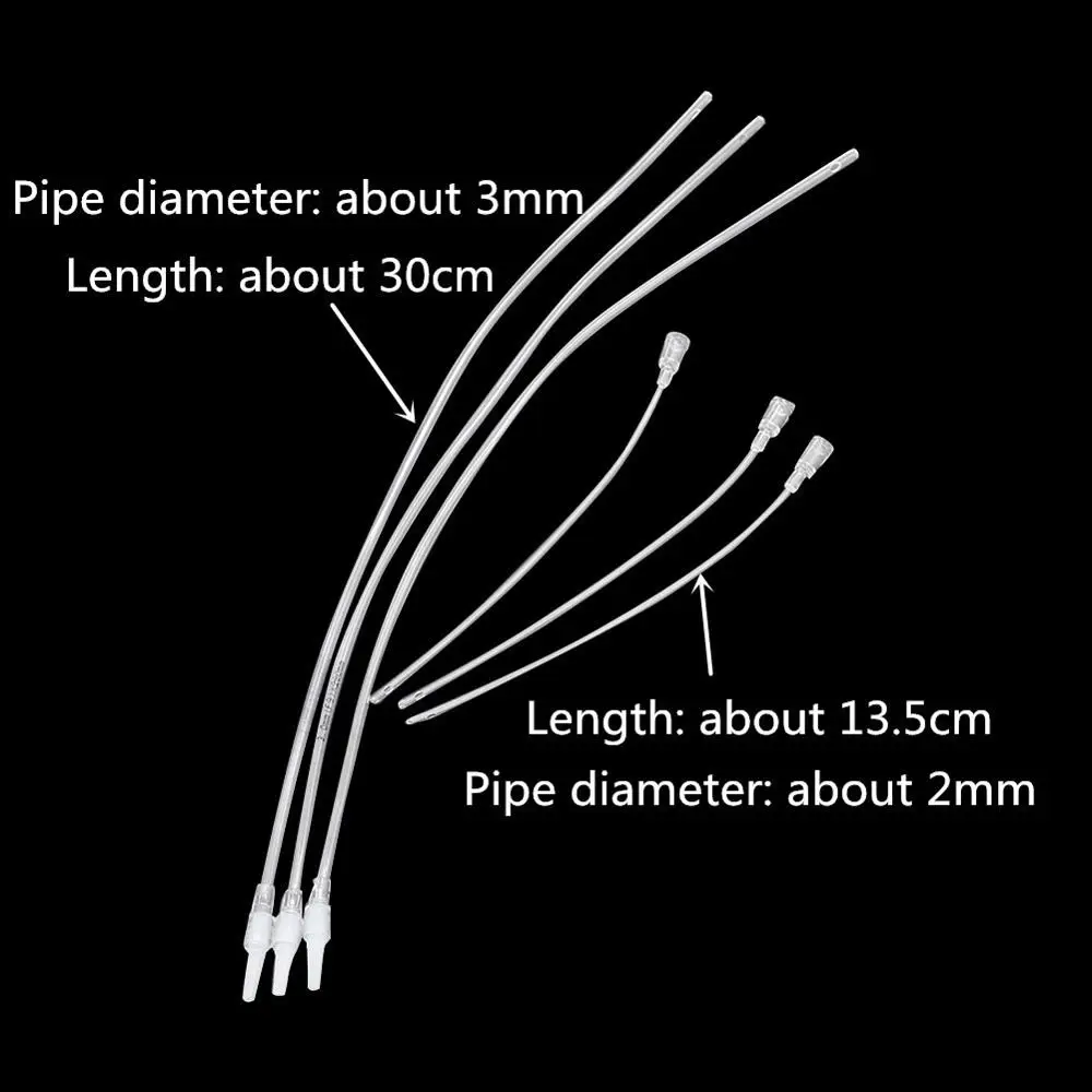 1 Set 10ml/20ml/50ml Birds Feeding Syringe Kits With 30cm/13.5cm Gavage Tubes Parrots Pigeon Quail Feeding Supplies
