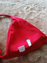 Bikini brasileño de Color liso para mujer, traje de baño Sexy para playa y piscina, conjunto de Bikinis con aumento, 2021