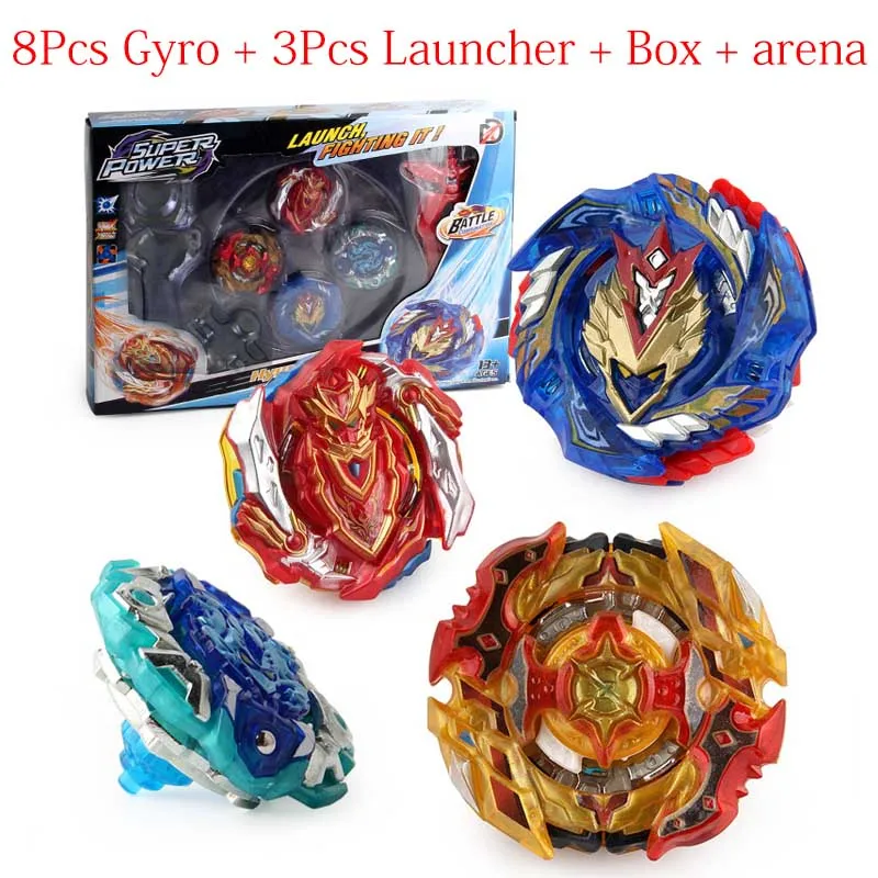 Горячий 41 набор Beyblade Arena волчок металлический бой Bey blade металлический Bayblade стадион детские подарки классическая игрушка для детей - Цвет: PT 127 128-2 128 129
