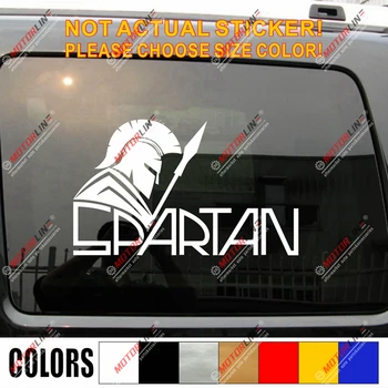 

Spartan Lettering Sparta Warrior Decal Sticker Car Vinyl pick size Molon Label