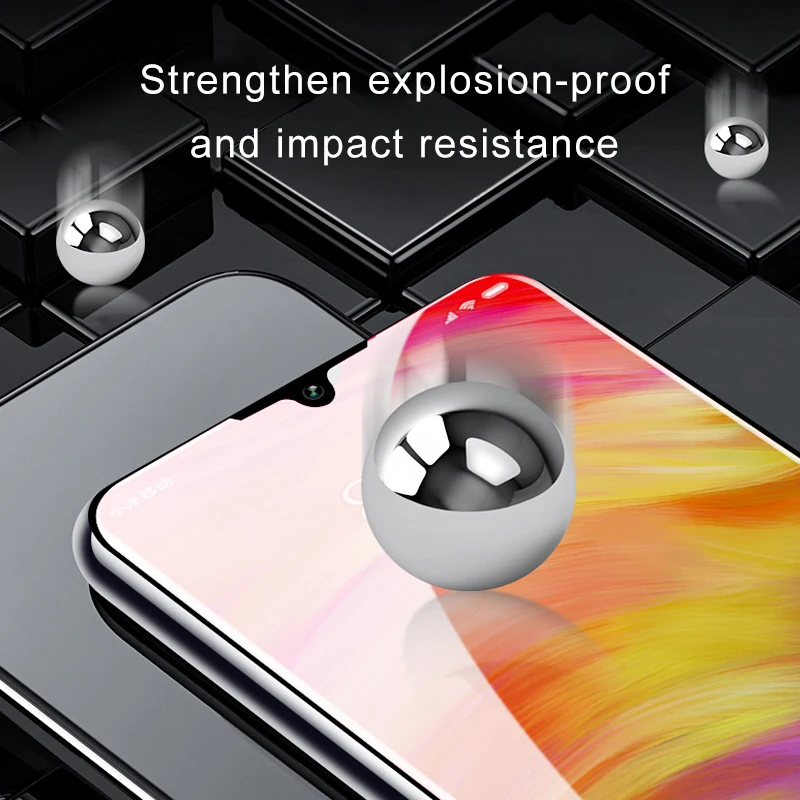 3 шт 9D закаленное стекло для Xiaomi Redmi note 7 pro note 8 pro 6pro 8A Защитная пленка для экрана для Redmi 7 7A note 7 K20 Pro стекло