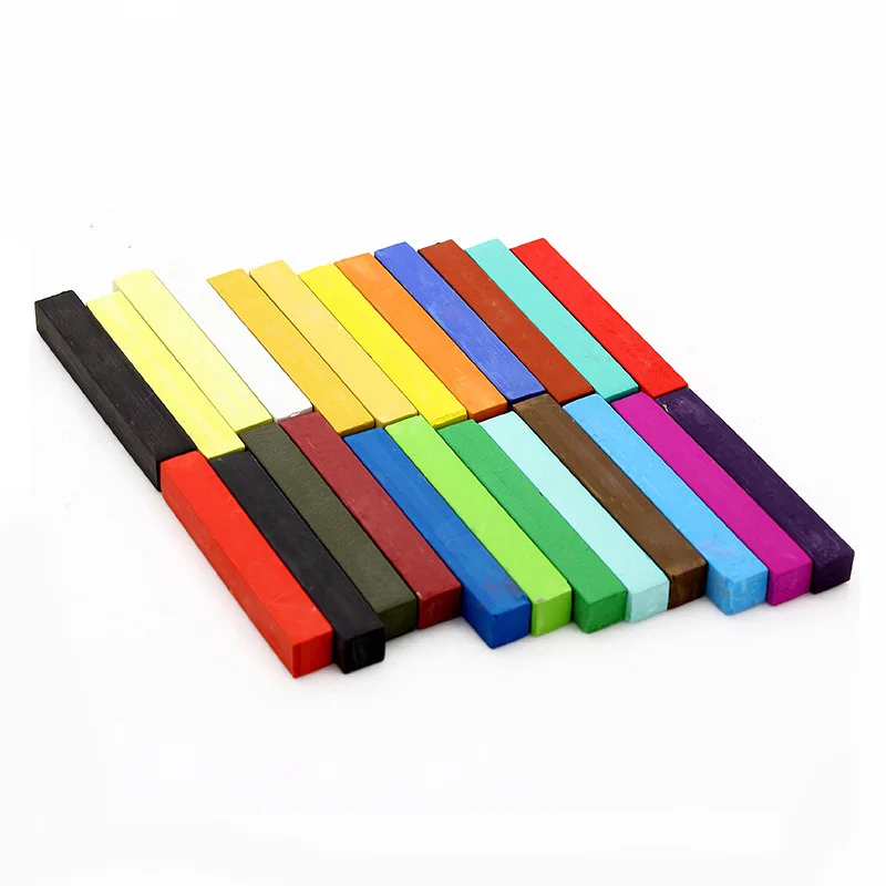 Crayons Soft Dry Pastel 6/12/24/36 Colors/Set Art Drawing Set Chalk Color Crayon Brush Stationery for Students Art Supplies colored crayons