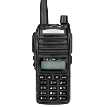 

Profession Walkie Talkie 50km 5W UV-82 Two Way Radio Station Transceiver Dual Band Communicator USB Charging Walkie-Talkie