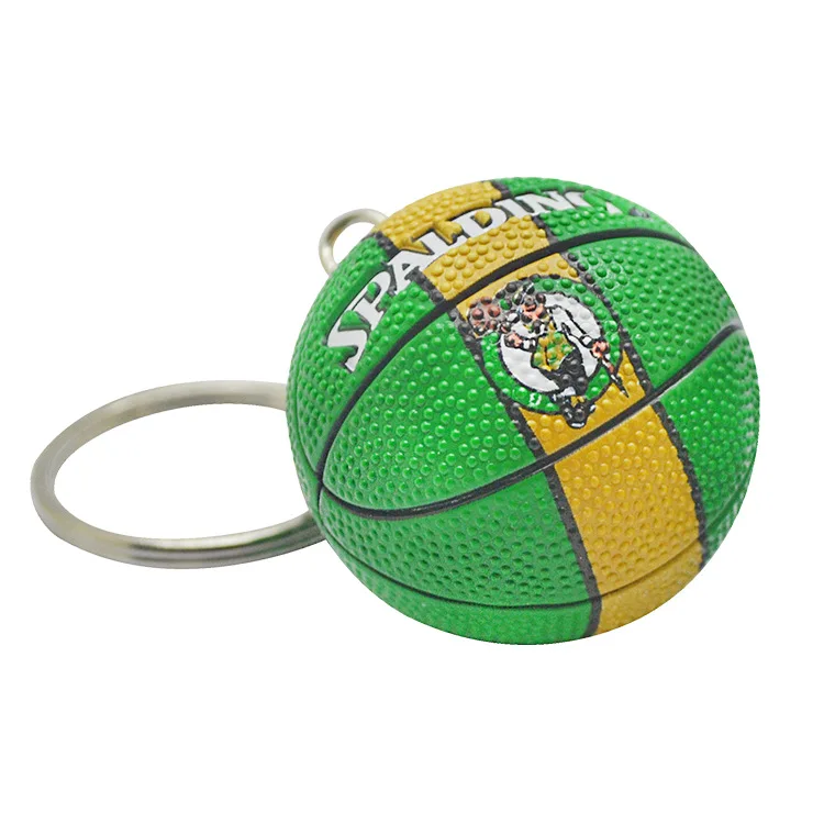 В настоящее время доступны NBA(игра в мяч) Принадлежности для фанатов подарок сувениры воины ракета Lakers брелок баскетбол кулон оптом на