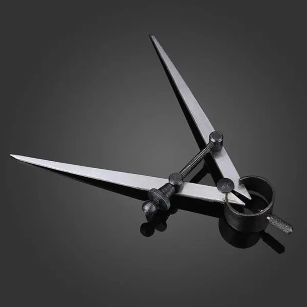 Compass Woodwork Circle Drawing Tools Wing Divider Leather Crafts Rotating Scratch DIY Sewing Handmade Tools-4