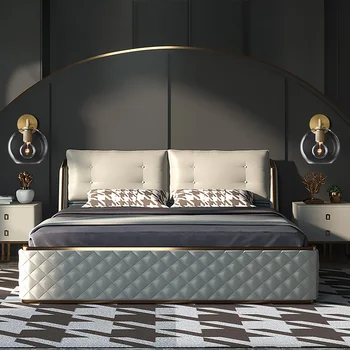 

Nordic Iron Glass LED Wall Lamps Indoor Decor Sconces Light Fixture Living Room Bedroom Bedside Corridor Design Wall Light