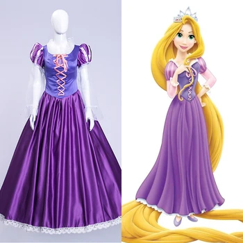 

New Arrival Rapunzel Princess Cosplay Costumes Adult Costumes For Women Halloween Party Costume Dress