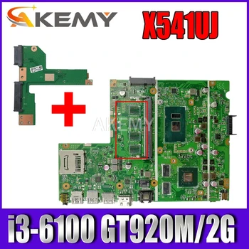 

X541UVK X541UJ motherboard mainboard I3-6006U/AS GT920M/V2G For Asus X541UVK X541UV X541U F541U laptop motherboard100%Tested OK