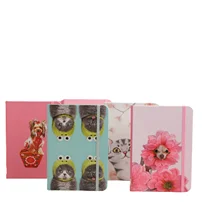 

UV coating embossing gold stamping logo notebook planner organizer diary book for school student use