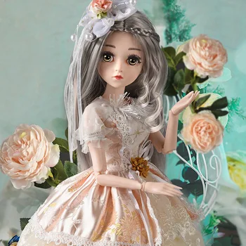 

45cm Large Simulated Music Doll Girl Set Toys Princess Series Joint Dolls Girls'birthday Gifts