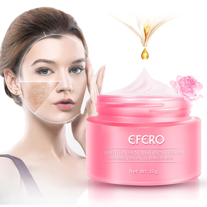 Крем для лица EFERO отбеливающий против веснушек старения черных пятен уход за