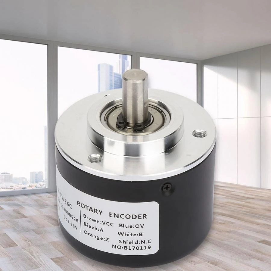 E6C2-CWZ6C Incremental Rotary Encoder General-Purpose Encoder 50mm Diameter Rotary Encoder 1000 E6C2-CWZ6C Incremental Rotary Encoder General-Purpose Encoder 50mm Diameter Rotary Encoder 1000