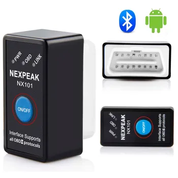 

Mini Bluetooth Switch ELM327 OBD2 v2.1 Engine Code Reader Car Fault Diagnostic Instrument Adapter Auto Diagnostic Tool