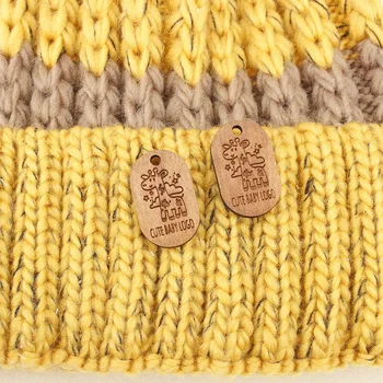 

Custom Labels, Wooden labels, personalized tags, knit labels, Custom Name, Handmade, Personalized Name, Product Tags (WD2203)