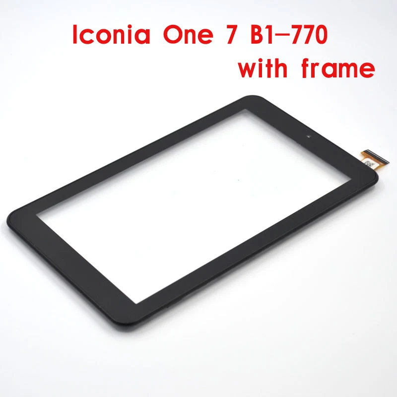 

For Acer Iconia One 7 B1-770 B1 770 A5007 TOuch screen glass panel digitizer with Frame Replacement Tablet PC