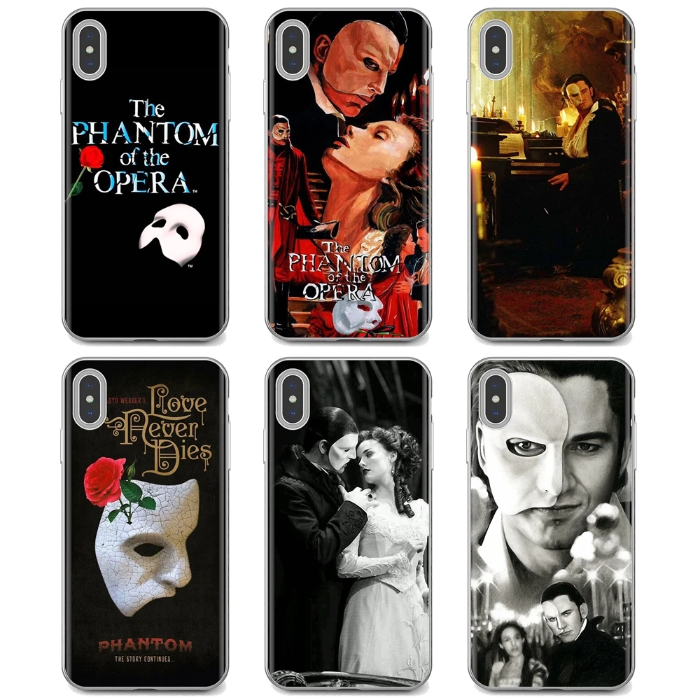 Phantom of the Opera Love Mask French Soft TPU Covers For Huawei P50 P30 P40 P20 P8 P9 P10 Lite Pro 2016 2017 P Smart Plus 2019 | Мобильные