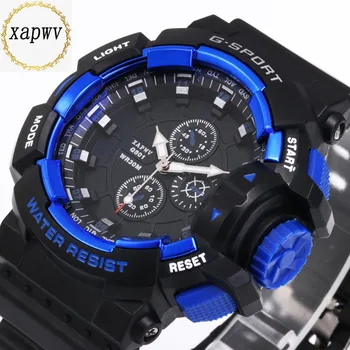 

New Men Watch Students Sports Watch Water proof Silicone Strap Male Cool Watch Relogio Masculino Hot Selling C100