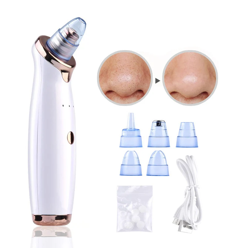 

Blackhead Remover Facial Nose Cleaner T Zone Deep Pore Acne Pimple Removal Vacuum Suction Cleanser Beauty Tool Face SPA Care