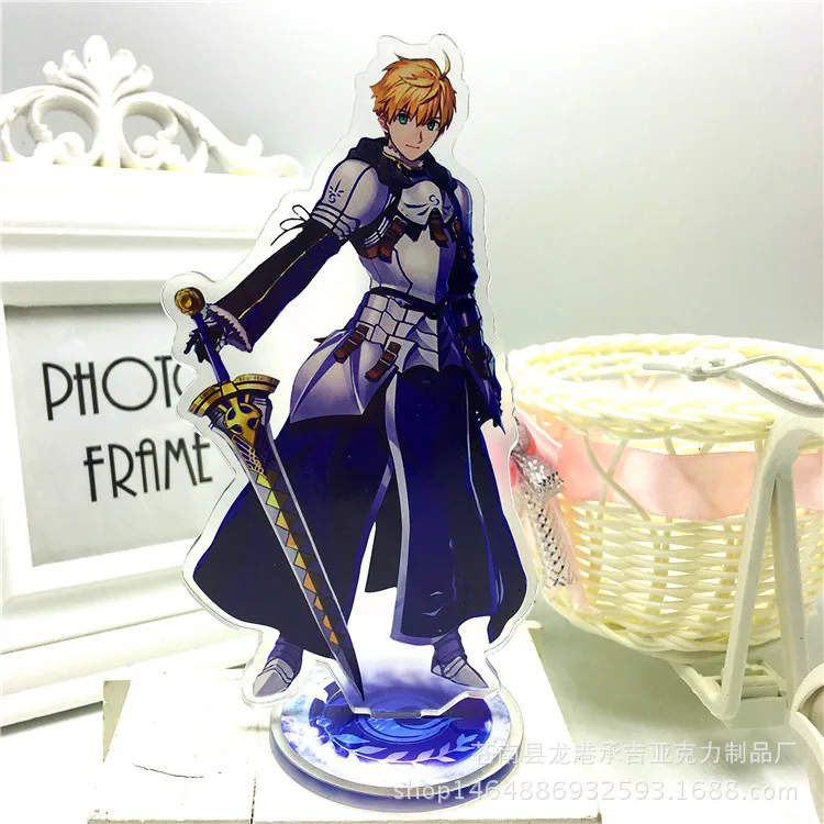 29 Мультфильм Аниме креативный Fate акриловый брелок для ключей женский милый забавные детские брелоки для девочек и мужчин Llavero брелок Brelok сувенир - Цвет: 29
