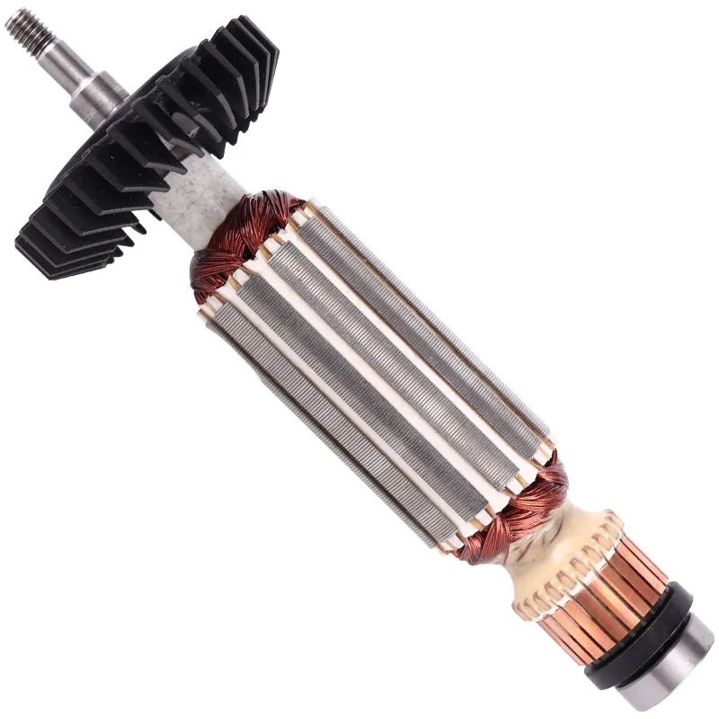 AC220 240V угловая шлифовальная машина арматура якорь заменить для MAKITA GA5030 GA4530 GA4030
