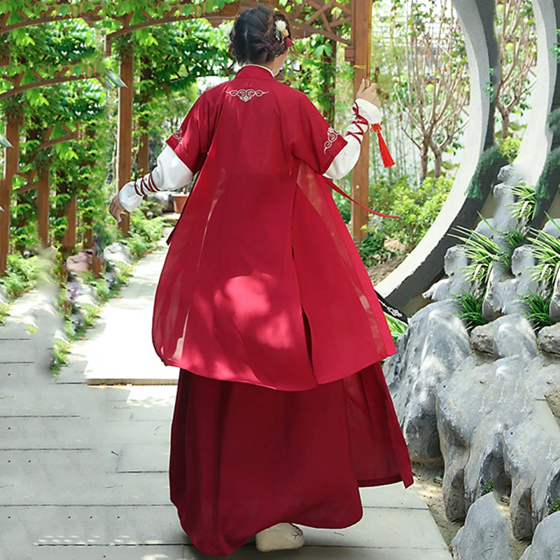Китайский народный танец одежда Hanfu для женщин Национальный ушу Одежда феи платье взрослых династии Тан древние сценические костюмы DN4148