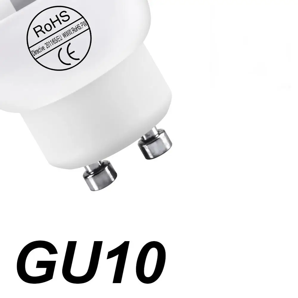 CanLing GU10 светодиодный 220V лампы E27 Светодиодная лампа-кукуруза E14 светодиодный Свеча светильник 5730SMD 24 36 48 56 69 72 светодиодный s домашний энергосберегающий светильник лампочка 240V - Испускаемый цвет: GU10 Base