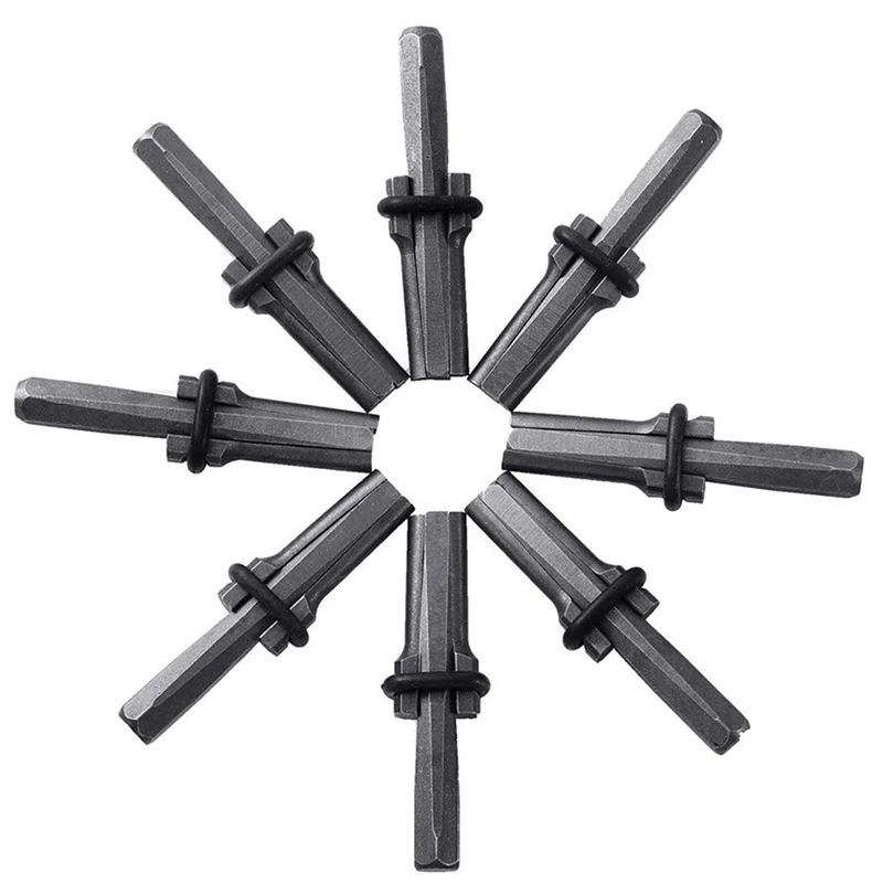 

8 Set 5/8 inch Plug Wedges Feather Shims Concrete Rock Stone Splitter Hand Tools 16Mm