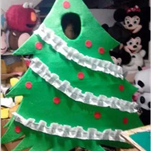 Костюм талисмана для рождественской елки, рождественское платье для костюмированной вечеринки, наряд унисекс, размер для взрослых, праздничный подарок, акция, событие, игра в животных