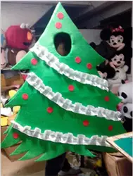 Маскарадный костюм рождественской елки, маскарадный костюм для костюмированной вечеринки, наряд унисекс, размер для взрослых, праздничный