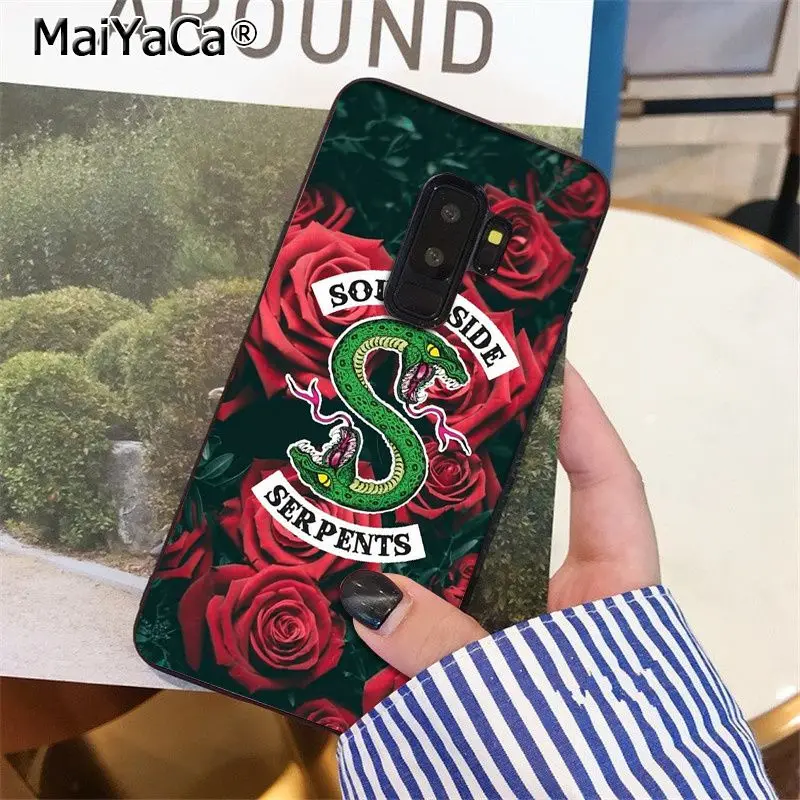 MaiYaCa ривердейл южной стороне змеи змея ТПУ мягкий чехол для телефона для samsung S9 S9 плюс S5 S6 S6edge S6plus S7 S7edge S8 S8plus