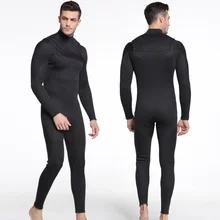 KOMAY 3 мм дайвинг костюм толстый теплый зимний холодный купальник глубокий дайвинг соединенный с длинными рукавами костюм для серфинга