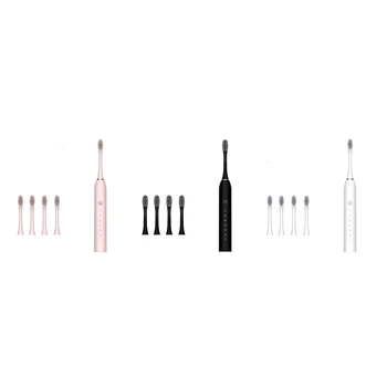 

Sonic Electric Toothbrush USB Rechargeable Electronic Whitening Teeth Brush 6 Mode with Travel Box