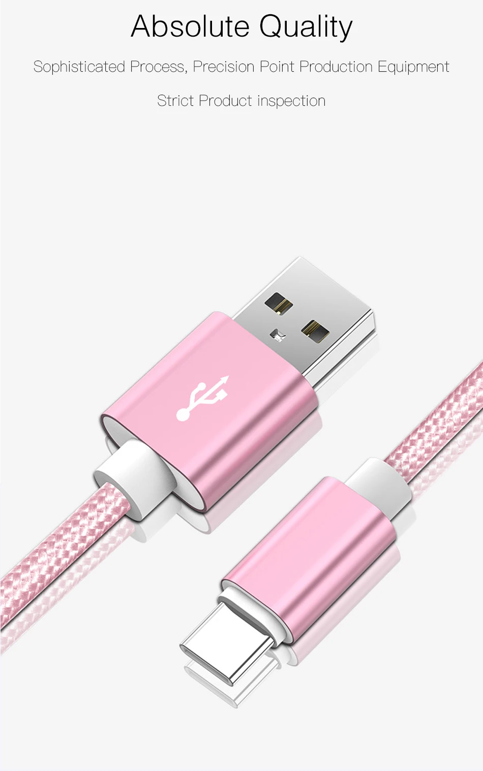 3 А usb type-C кабель 1 м 2 м 3 м кабель передачи данных для быстрой зарядки для samsung S9 S8 huawei Xiaomi Lg One plus 5 6 t USB C кабели зарядного устройства