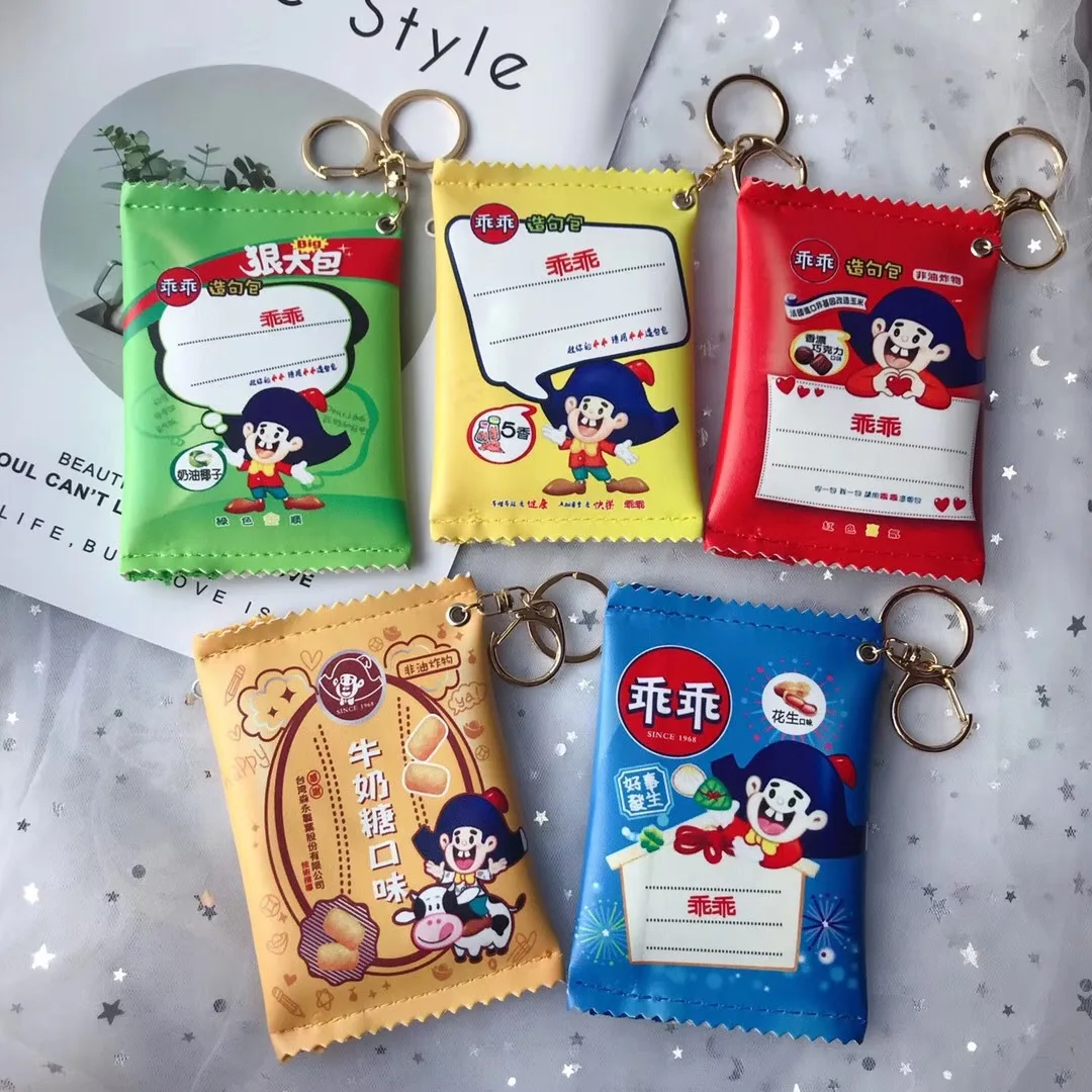 

Taiwan Hot Selling Cartoon Small Obediently Sentence Snacks Purse Creative-Small Puff Key Candy Wallet