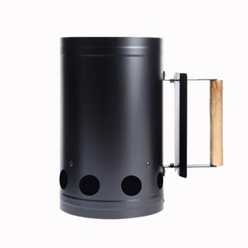 

Chimney Charcoal Grill Without Liquid Home Use Rapidfire Camping Steel Fire Starter Barbecue Outdoor Ignition BBQ Accessories