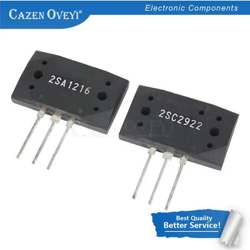 2pcs/lot 2SA1216 2SC2922 A1216 C2922 (1pcs + 1pcs C2922) MT-200 Audio amplifier IC In Stock | Электронные компоненты и