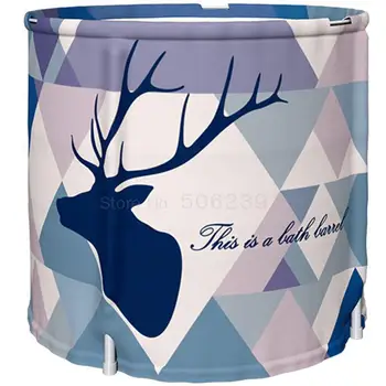 

Bath Barrel Adult Folding Bath Barrel Household Adult Whole Body Bath Barrel Bath Barrel Thickening Children's Bath Barrel