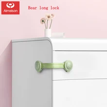 2 шт. детский безопасный замок подходит для ящика шкафа холодильника двери мебель для детей предотвращения защемления защиты ребенка