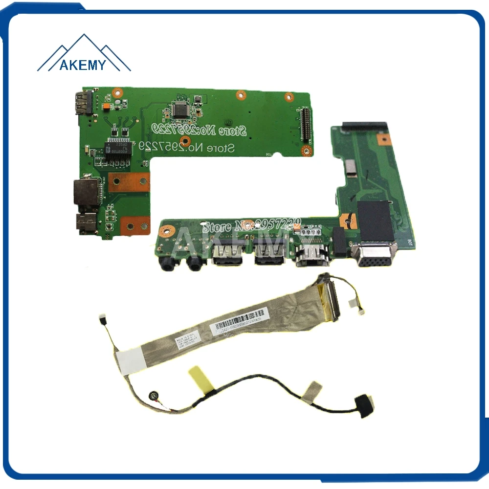 K52 K52J K52JR K52JC K52DR X52F K52F X52J для For Asus USB плата оригинальный DC разъем питания ЖК-дисплей