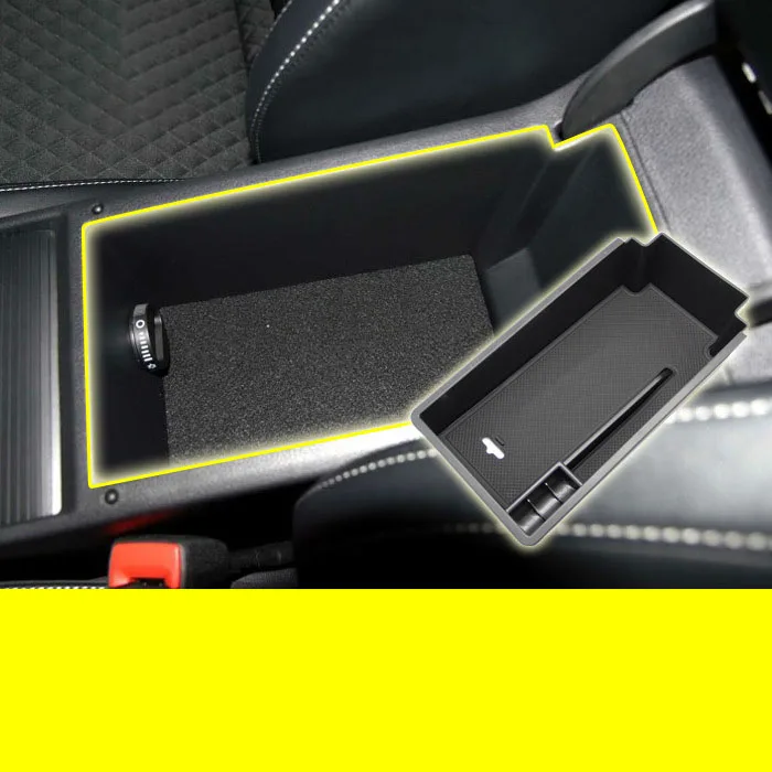 

Rugged durable central armrest box storage box Interior decoration car Accessories for Skoda Superb 2016