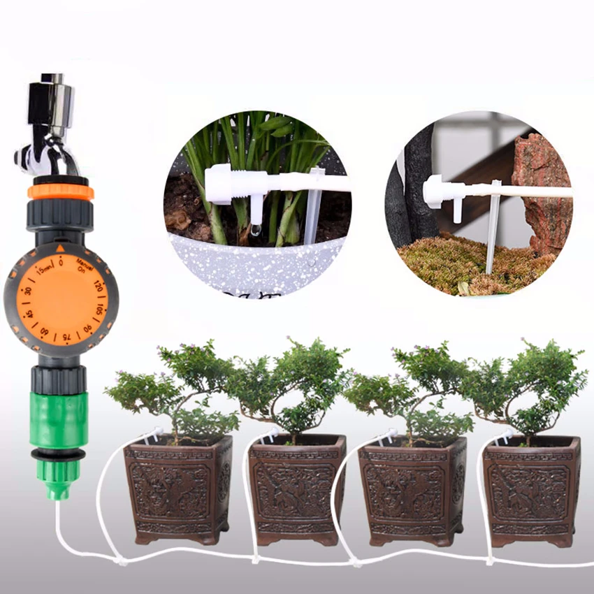 

Automatic Machine Water Timer Irrigation Controller System Timer Garden Watering Timer For Garden,Bonsai Indoor Use