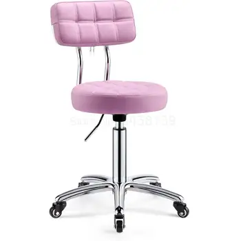 

Beauty stool pulley barber shop chair beauty salon dedicated rotary lifting round stool manicure hairdressing work stool